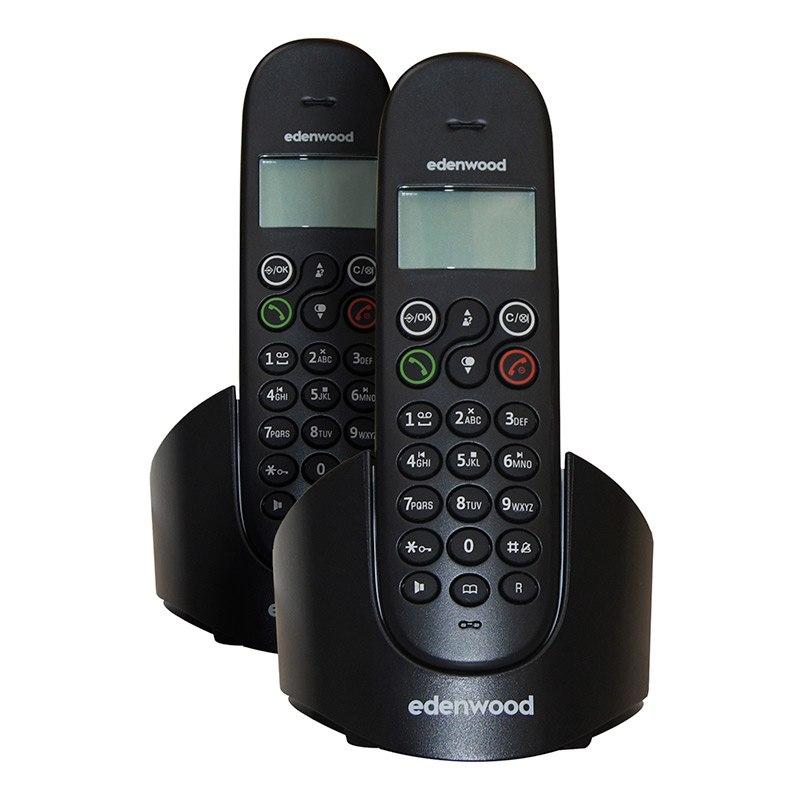 Telephone Duo Avec Repondeur Edenwood Trd 1 Noir Bon état -  reconditionné disponible sur Electro Depot